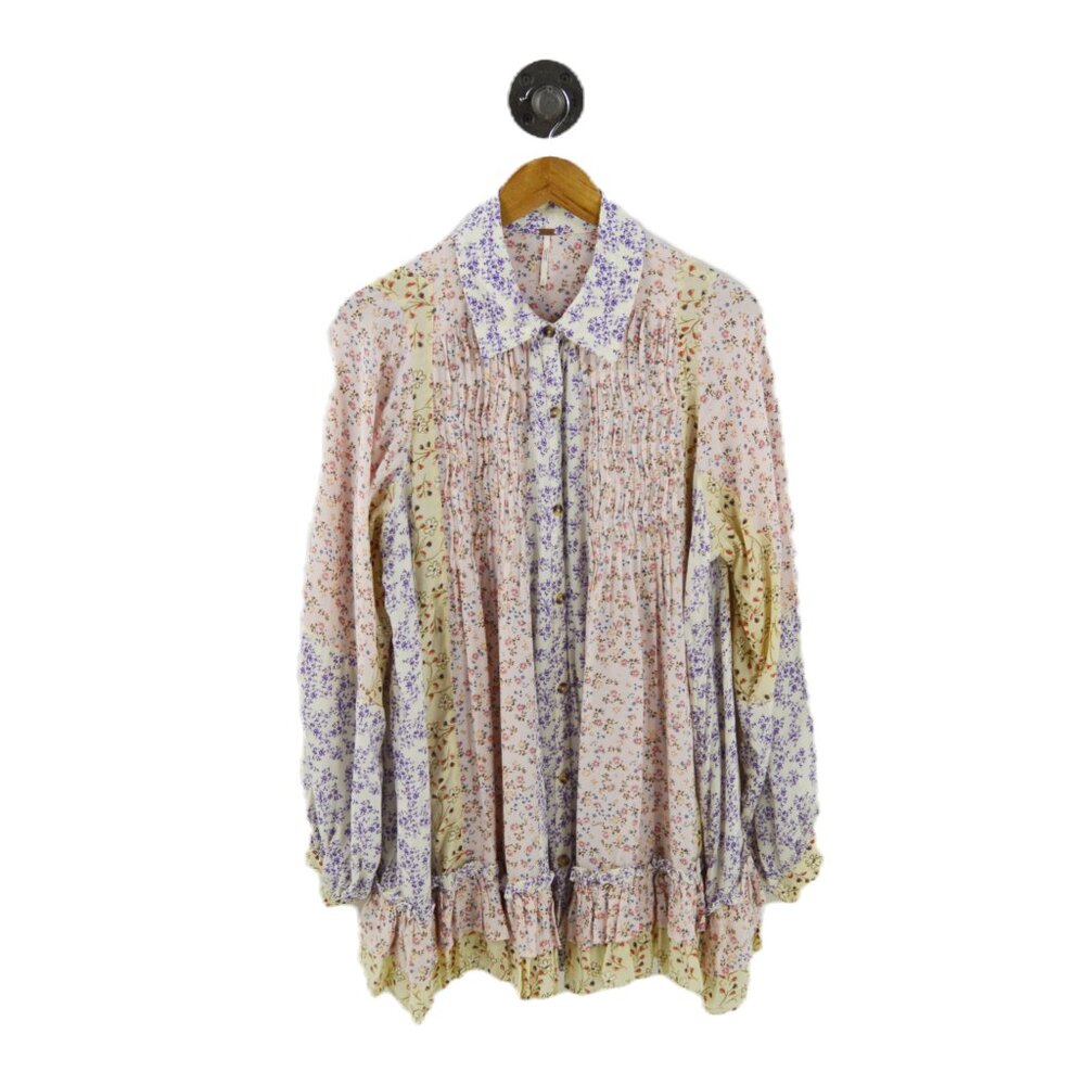 Free People Floral L/S Dress #213-17